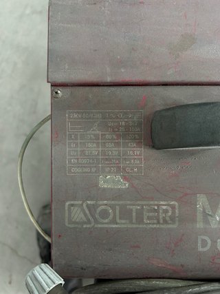 Máquina de soldar MIG/MAG 150A