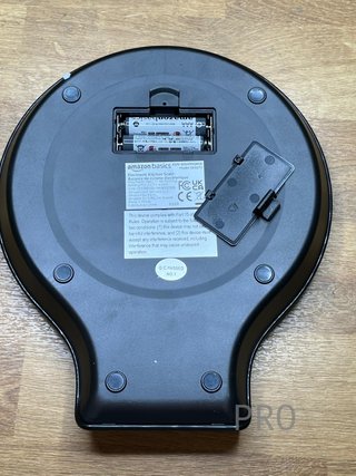 Báscula de Cocina Digital con Pantalla LCD Amazon Basics