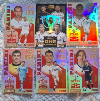 Lote Megacracks 25 Aniversario Panini