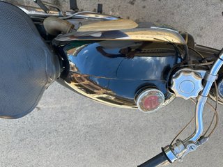 Moto NSU Max 250 Negra/Plata
