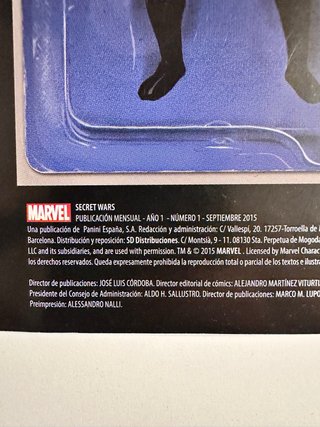 Edición Única Secret Wars 1 - Portada Daniel Acuña