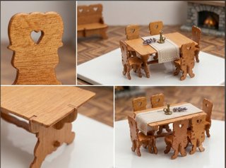 Mueble casa de muñecas:
