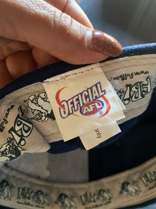 Cappello Carlton Vintage Originale Blu