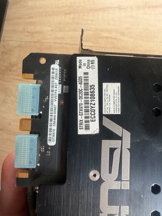 tarjeta gráfica GTX970 ASUS STRIX 4GB