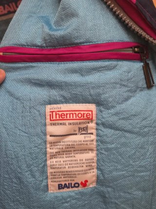Giacca sci vintage uomo