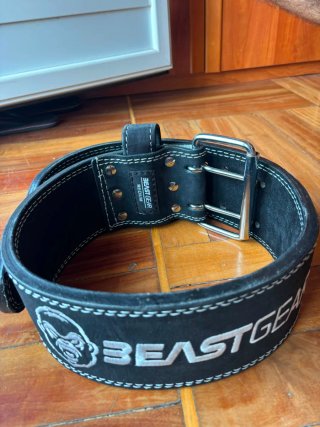 Beast Gear Cinturón de halterofilia y powerlif