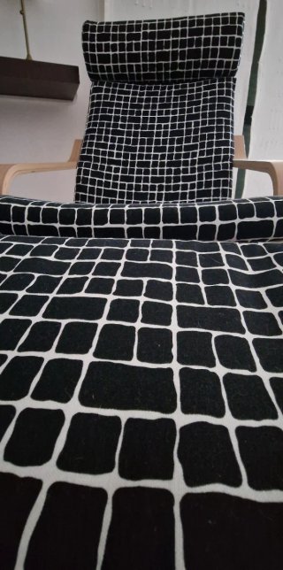 Poltrona e repousa-pés Ikea
