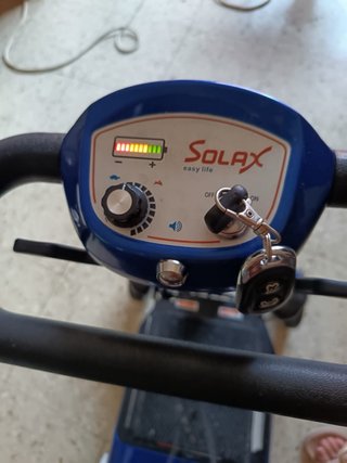 Silla electrica plegable