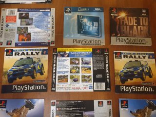Copertine front, retro e manuali ps1 pal ita