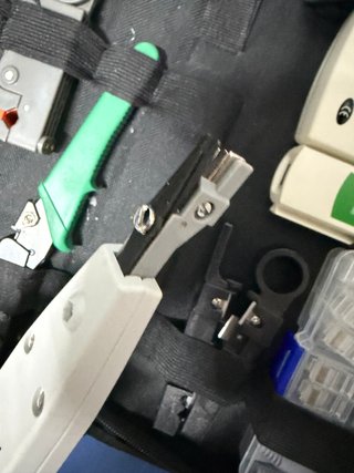 Kit Herramientas Red Cableado Tester Crimpadora
