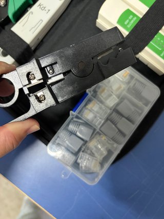 Kit Herramientas Red Cableado Tester Crimpadora