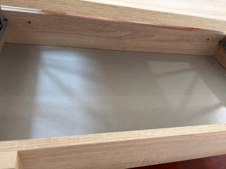 Mesa de centro elevable madera