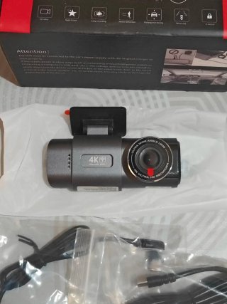 Dashcam Camara Coche 4k GPS Inalambrica