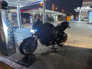 Kawasaki Z1000 Negra