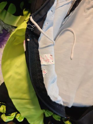 Traje de flamenca negro y verde