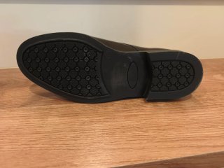 Zapato vestir negro con cordones