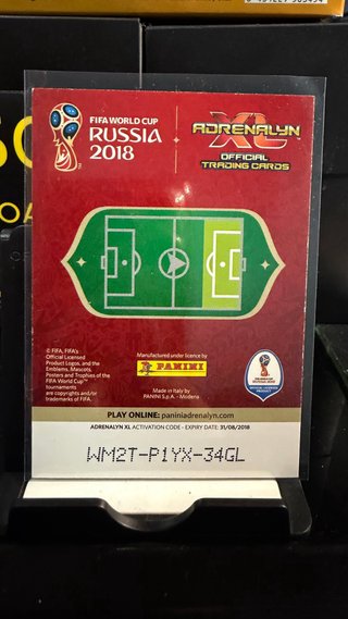 Cromo Panini Adrenalyn XXL Messi Rusia 2018