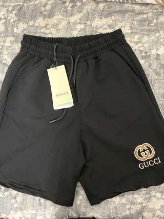 Pantalón corto Gucci negro
