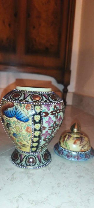 Vaso Porcellana Vintage Ginger Jar 26cm