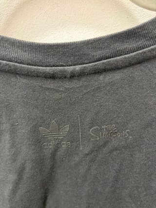 Adidas x The Simpsons Camiseta Negra Amarilla Tall