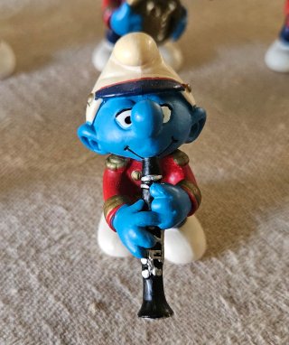 11 Puffi Banda Musicale Incompleta