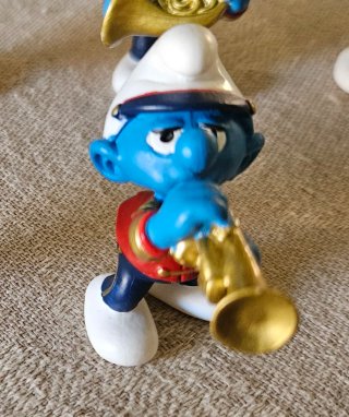 11 Puffi Banda Musicale Incompleta