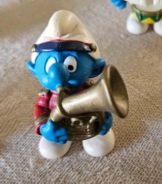 11 Puffi Banda Musicale Incompleta