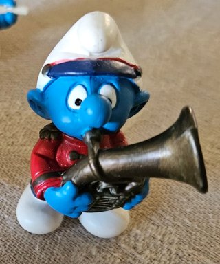 11 Puffi Banda Musicale Incompleta