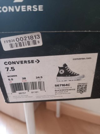 Zapatillas Converse 38