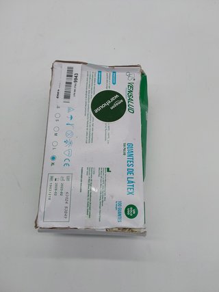 VENSALUD | Guantes de LÁTEX Desechables | Sin Polvo | Resistentes y Cómodos | Para Laboratorios, San