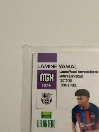Cromo lamine yamal