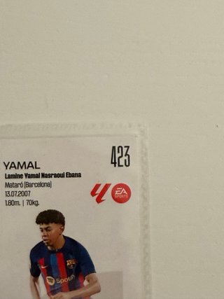 Cromo lamine yamal
