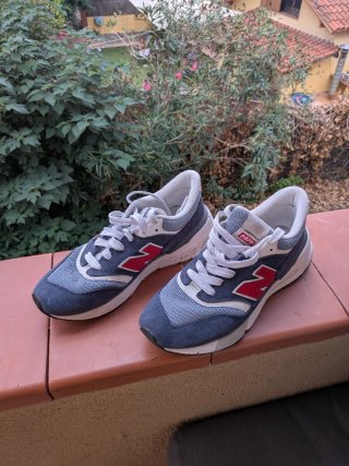 Zapatillas New Balance 997R azul/blanco/rojo