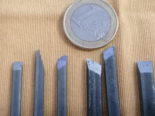 Set de cinceles para piedra