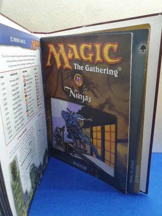 ALBUM MAGIC THE GATHERING GUIA CARTAS FASCICULO