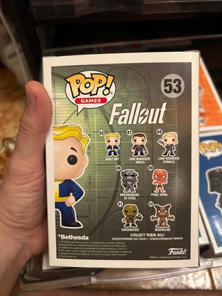 Funko pop Fallout Vault boy