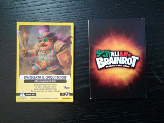 Cromos Skifidol Italian Brainrot Serie Beta