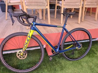 Bici gravel de Carbono Ridley