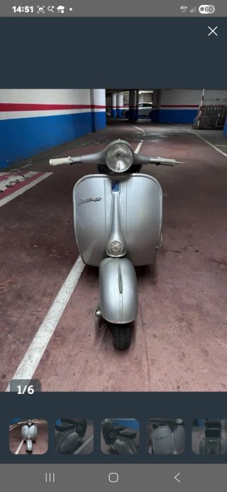 Alquiler coches clásicos.  Y vespa clasica .