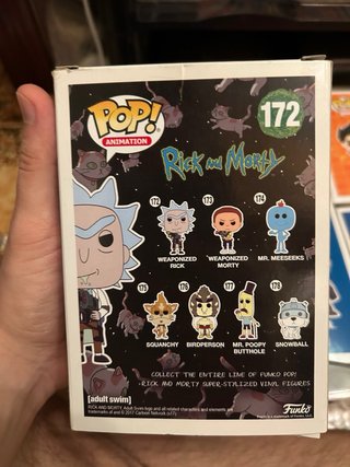 Funko pop rick and morty Weaponized Rick