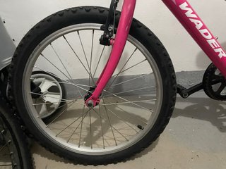 Bicicleta niña rosa