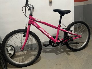 Bicicleta niña rosa