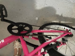 Bicicleta niña rosa