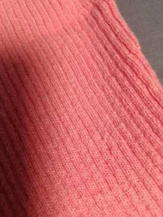 Chaleco de punto SHEIN rosa talla únicay jersey