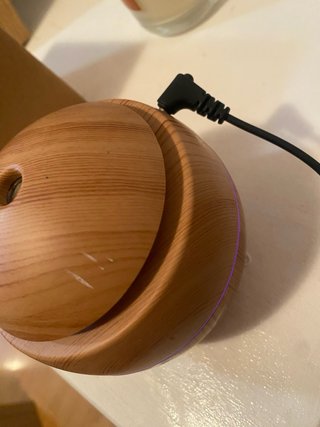 Humidificador redondo madera