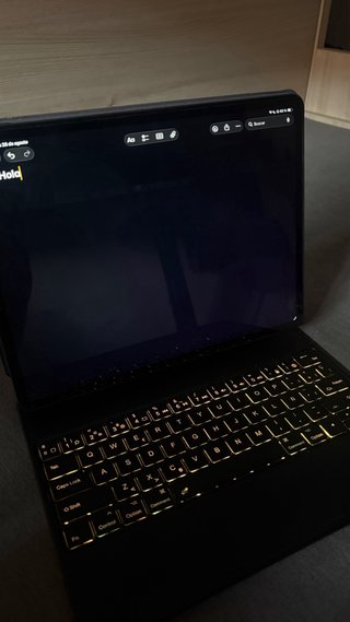 Funda iPad 12.9 con teclado retroiluminado