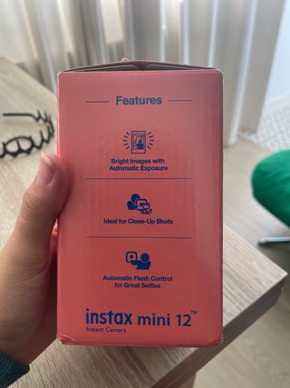 Cámara Instax Mini 12 Azul Fujifilm
