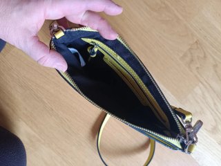 Bolso bandolera Parfois amarillo