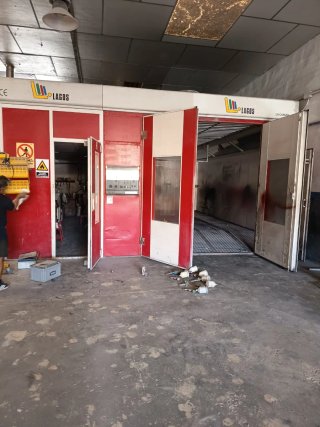 Cabinas de pintura Lagos y box.