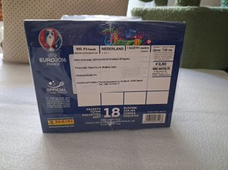 Box 18 confezioni Panini Superstars Euro 2016